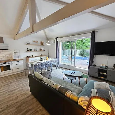 Апартаменты Spacieux T4 Piscine A Anglet Биарриц